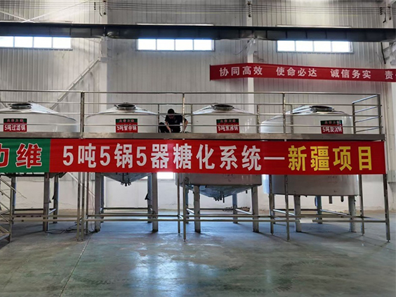 咸宁精酿啤酒设备厂—5吨精酿啤酒设备—新疆项目